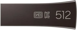 Фото: Флешка USB Samsung BAR Plus 512Gb Grey (MUF-512BE4/APC) № 4 | KTC