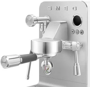 Фото: Ріжкова кавоварка Smeg Espresso coffee machine White (EMC02WHMEU) № 12 | KTC