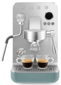 Фото: Ріжкова кавоварка Smeg Espresso coffee machine Emerald Green (EMC02EGMEU) № 3 | KTC