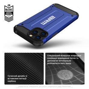 Чохол ArmorStandart for Xiaomi Redmi Note 11/11s - Panzer Dark Blue (ARM70814)