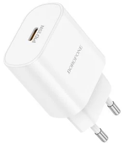 Фото: Зарядний пристрій BOROFONE BA82A Platinum 25W White (6941991112256) № 2 | KTC