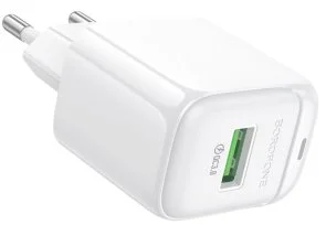 Фото: Зарядний пристрій BOROFONE BAS42A QC3.0 18W Potential White (6941991113789) № 5 | KTC