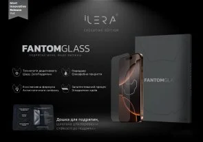 Фото: Захисне скло iLera for Apple iPhone 16 Pro - Fantom Glass (ILFANT16PR) № 11 | KTC