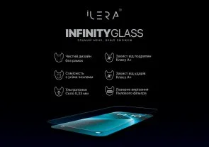 Фото: Захисне скло iLera for Apple iPhone 15 Plus - Infinity Full Cover (ILIN15PS) № 3 | KTC