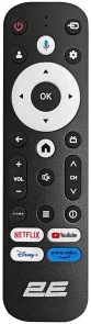 Фото: Телевізор DLED 2E 43A07KU (Google TV, Wi-Fi, 3840x2160) № 7 | KTC