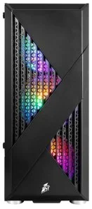 Фото: Корпус 1stPlayer F3-A-BK-4F1 Black with window № 2 | KTC