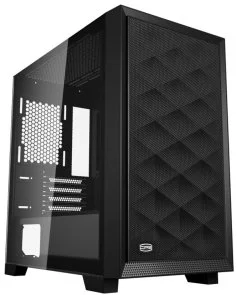 Фото: Корпус PCCooler C3D310 Black with window (C3D310-BKP0-GL) № 2 | KTC