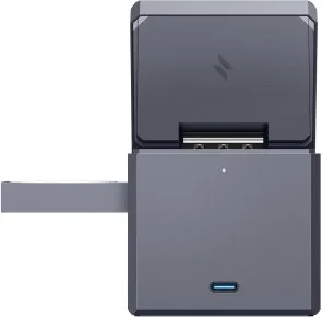 Фото: Бездротова зарядна станція Anker MagGo Wireless Charging Station Cube 3in1 15W Black (Y1811G11) № 7 | KTC