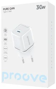 Фото: Зарядний пристрій Proove Pure GaN 30W White (WCPU30012202) № 2 | KTC