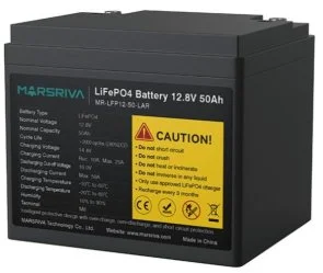 Фото: Батарея для ДБЖ Marsriva MR-LFP12-50-LAR 12.8V 50Ah № 3 | KTC