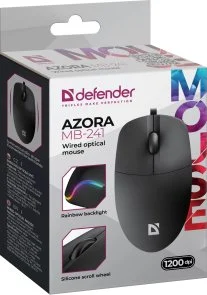 Фото: Миша Defender Azora MB-241 Black (52241) № 5 | KTC