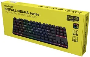 Фото: Клавіатура Hator Icefall Mecha TKL Rainbow Origin Red Black (HTK287UA) № 6 | KTC