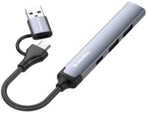 Фото: USB-хаб ColorWay 4in1 (CW-HUB06) № 3 | KTC
