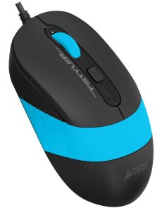 Миша A4tech FM10S Silent Black/Blue (FM10S Blue)