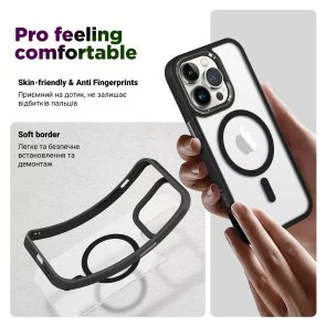 Фото: Чохол ArmorStandart for Samsung S25 - Unit MagSafe Black (ARM82260) № 3 | KTC