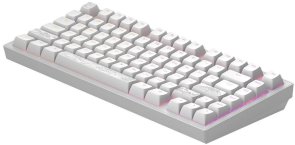 Клавіатура Dark Project ALU81 Terra Nostra PBT Mech. g3ms Moonstone USB White (DPKB_NOSTRA_81_ANSI_WHITE_UA)