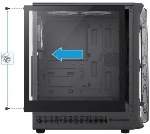 Фото: Корпус Gamemax Starlight 2 AB Black with window № 8 | KTC