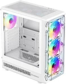 Фото: Корпус Gamemax Starlight 2AW White with window № 2 | KTC