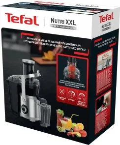 Фото: Соковижималка відцентрова Tefal Nutri XXL (ZE660D10) № 5 | KTC