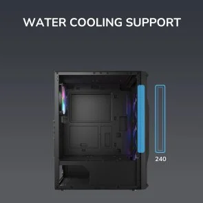 Фото: Корпус Cougar MX110 RGB Black with window № 16 | KTC