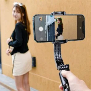 Фото: Стедікам RTAKO L08 Mini Anti-shake Gimbal Black (6930539525849) № 9 | KTC