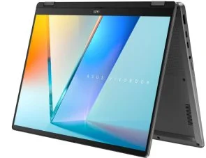 Фото: Ноутбук ASUS Vivobook 16 Flip TP3607AA-SI044X Matte Gray - 16" OLED 60 Гц / Intel Core Ultra 9 / 386H / DDR5 32 ГБ / PCI-E SSD 1 ТБ / Intel Graphics № 2 | KTC
