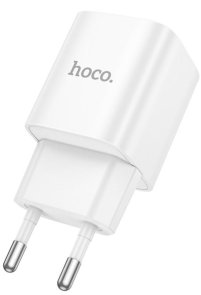 Зарядний пристрій Hoco C147A Charm QC3.0 PD 20W White (6942007630276)
