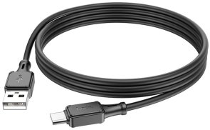 Кабель Hoco X101 Assistant 3A AM / Type-C 1m Black (6942007604079)