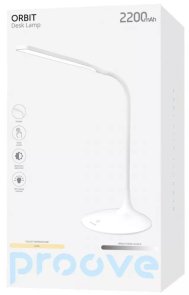 Настільна лампа Proove Orbit 2200 mAh white
