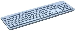 Фото: Клавіатура Canyon HKB-W01 UKR/ENG Wireless Blue (CNS-HKBW01BL) № 4 | KTC