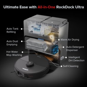 Робот-пилосос Roborock S8 Max Ultra Black (S8MU52-00)