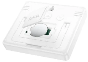 Фото: Метеостанція Hoco HX41 Indoor Electronic Clock with Hygrothermometer White (6942007647830) № 4 | KTC