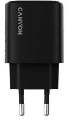 Фото: Зарядний пристрій Canyon OnCharge 200 PD 20W Black (CNE-CHA200-11) № 2 | KTC