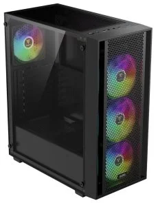 Фото: Корпус Gamdias Aura GC2 Elite ARGB Black with window (4711514500615) № 3 | KTC