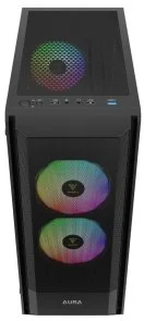 Фото: Корпус Gamdias Aura GC6 Elite ARGB Black with window (4711514502398) № 6 | KTC