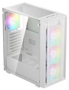 Фото: Корпус Gamdias Aura GC2 Elite WH ARGB White with window (4711514500622) № 3 | KTC