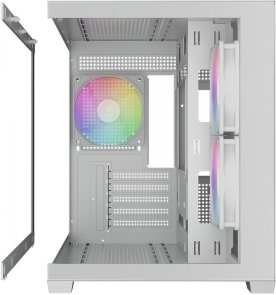 Корпус Gamdias Aura GC10M WH ARGB White with window (4711514502312)