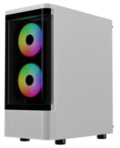 Корпус Gamdias Talos E3 CG WH White with window (4711514501209)