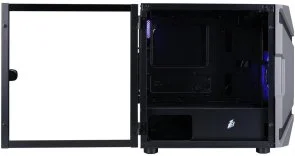 Фото: Корпус 1stPlayer D3-A-BK-1F7-14-1F7 Black with window № 11 | KTC