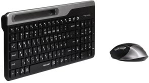 Комплект клавіатура+миша A4tech FB2535CS Smoky Grey