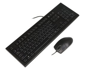 Комплект клавіатура+миша A4tech KRS-8520D Black