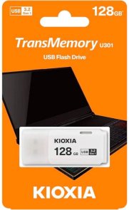 Флешка USB Kioxia TransMemory U301 128GB White (LU301W128GG4)