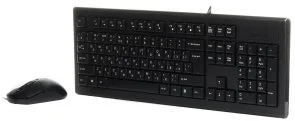 Фото: Комплект клавіатура+миша A4tech KR-8572S Black № 3 | KTC
