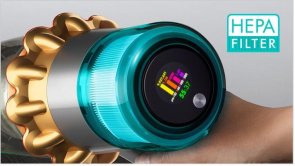 Ручний бездротовий пилосос Dyson V15 Detect Absolute Gold (447000-01)