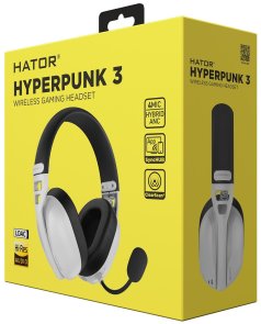 Гарнітура Hator Hyperpunk 3 Wireless White (ESH16)