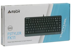 Клавіатура A4tech Fstyler FK11 Grey (FK11 USB (Grey))