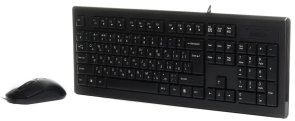 Комплект клавіатура+миша A4tech KR-8572 Black