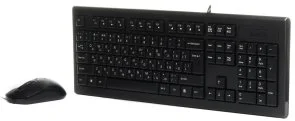 Фото: Комплект клавіатура+миша A4tech KR-8572 Black № 6 | KTC