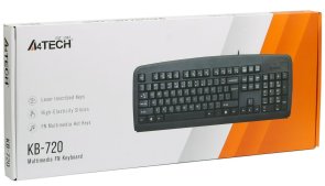 Клавіатура A4tech KB-720 Black (KB-720_USB-Black)