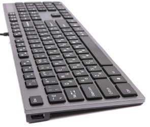 Клавіатура A4tech KV-300H Metallic (KV-300H_USB)